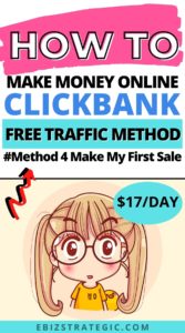 How to Make Money with Clickbank using FREE Traffic Method