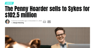The Penny Hoarder Sell Their Business 102 Million